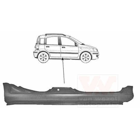 Слика на Праг VAN WEZEL 1709104 за Fiat Panda VAN 169 1.3 JTD - 75 коњи дизел