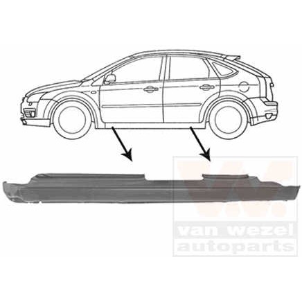 Слика на Праг VAN WEZEL 1863103 за Ford Focus 2 (da) 1.6 TDCi - 100 коњи дизел