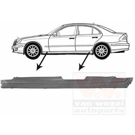 Слика на Праг VAN WEZEL 3041103 за Mercedes E-class Saloon (w211) E 280 (211.054) - 231 коњи бензин