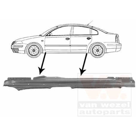 Слика на Праг VAN WEZEL 5836103 за VW Passat 4 Variant (B5,3b5) 1.8 Syncro/4motion - 125 коњи бензин