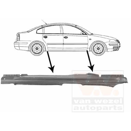 Слика на Праг VAN WEZEL 5836104 за VW Passat 4 Variant (B5,3b5) 1.8 Syncro/4motion - 125 коњи бензин