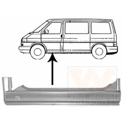 Слика на Праг VAN WEZEL 5874101 за VW Transporter T4 Box 1.9 D - 60 коњи дизел