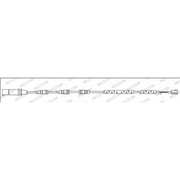 Слика на предупредувачки сензор, истрошеност на диск плочки FERODO PREMIER FWI354 за BMW X5 F15 M 50 d - 381 коњи дизел