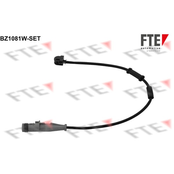 Слика на предупредувачки сензор, истрошеност на диск плочки FTE BZ1081W за Citroen C4 Coupe LA 2.0 16V - 177 коњи бензин