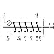 Слика 2 на прекинувач за паркинг трепкачи HELLA 6HH 003 631-021