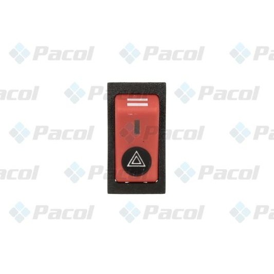 Слика на прекинувач за паркинг трепкачи PACOL MAN-PC-001 за камион MAN F 2000 35.373 VF, VFC, VFRC - 370 коњи дизел