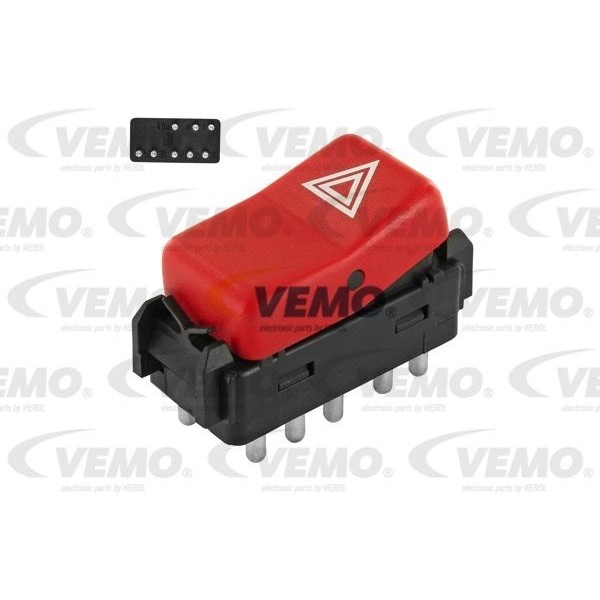 Слика на прекинувач за паркинг трепкачи VEMO Original  Quality V30-73-0124 за Mercedes 190 (w201) 2.0 (201.022) - 90 коњи бензин