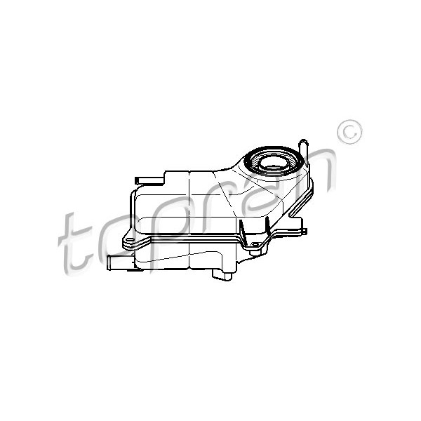 Слика на Преливен сад за разладна течност TOPRAN 109 851