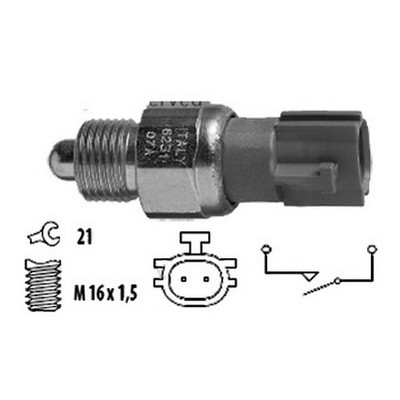 Слика на приклучувач, сензор за риверц светло SIDAT 3.234231 за Renault Megane 2 Hatchback 1.4 16V (BM0B, CM0B) - 98 коњи бензин