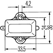 Слика 2 $на Приклучувач, стоп светла (стопмашинка) HELLA 6DD 001 551-001