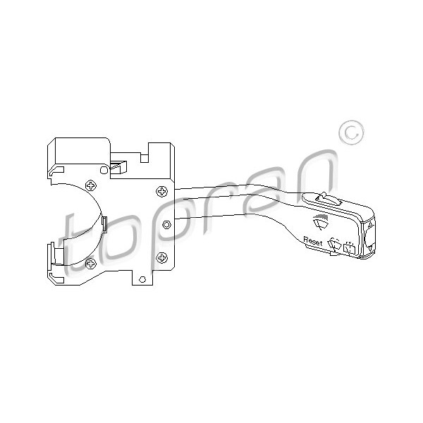 Слика на приклучувач на брисачи TOPRAN 109 133 за VW Jetta 4 Estate (1J6) 1.6 16V - 105 коњи бензин