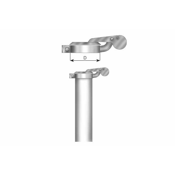 Слика на противодъждовен капак, накрайник ауспух DINEX 98410 за камион MAN F 90 24.362 FNLS,24.362 FVLS - 360 коњи дизел