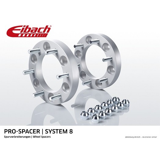 Слика на проширување на страниците (дистанцери) EIBACH Pro-Spacer - Track-Widening S90-8-25-002 за Toyota Land Cruiser (J7) 3.4 TD (BJ71_V) - 124 коњи дизел