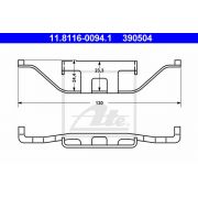 Слика 1 на пружина, сопирачки апарат ATE 11.8116-0094.1