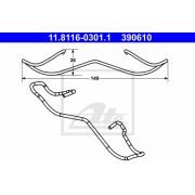 Слика 1 на пружина, сопирачки апарат ATE 11.8116-0301.1