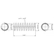 Слика 1 $на Пружина на амортизер MONROE OESpectrum SPRINGS SP1252