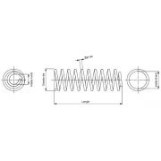 Слика 1 $на Пружина на амортизер MONROE OESpectrum SPRINGS SP3695