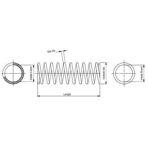 Слика на Пружина на амортизер MONROE OESpectrum SPRINGS SP3954