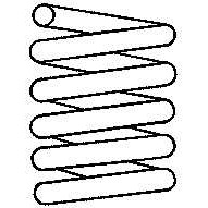 Слика на Пружина на амортизер SACHS 997 326