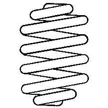 Слика на Пружина на амортизер SACHS 997 390