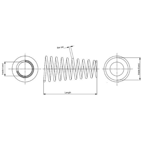 Слика на Пружина MONROE OESpectrum SPRINGS SP0115