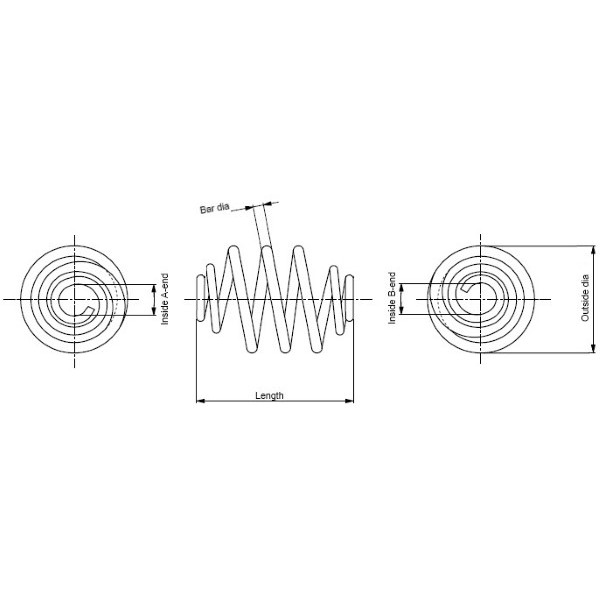 Слика на Пружина MONROE OESpectrum SPRINGS SP0405