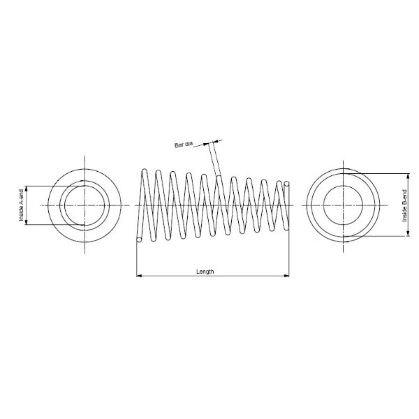 Слика на Пружина MONROE OESpectrum SPRINGS SP0517 за Ford Mondeo 1 Saloon (GBP) 1.8 i 16V - 112 коњи бензин