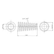 Слика 1 на Пружина MONROE OESpectrum SPRINGS SP0517