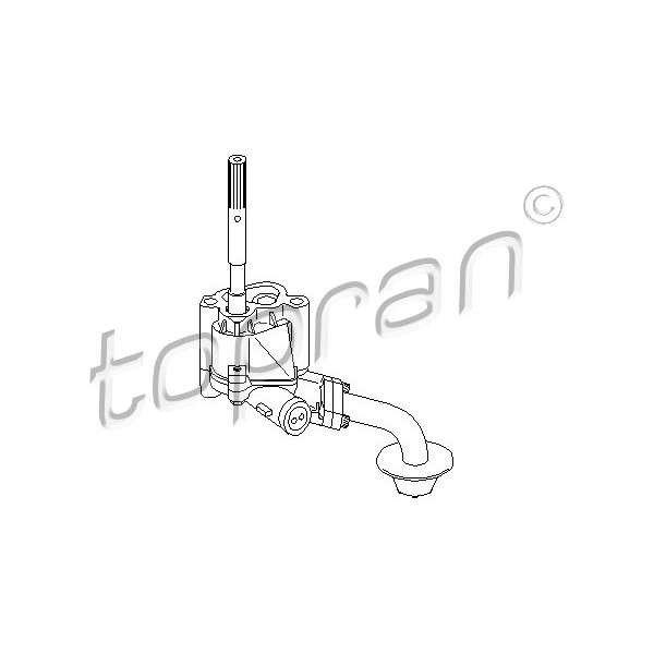 Слика на пумпа за масло TOPRAN 107 630 за VW Passat 3 Variant (B4,35i) 2.0 16V - 150 коњи бензин