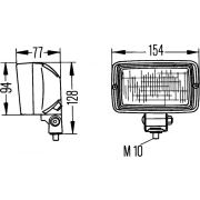 Слика 3 $на Работна ламба HELLA 1GA 006 876-001