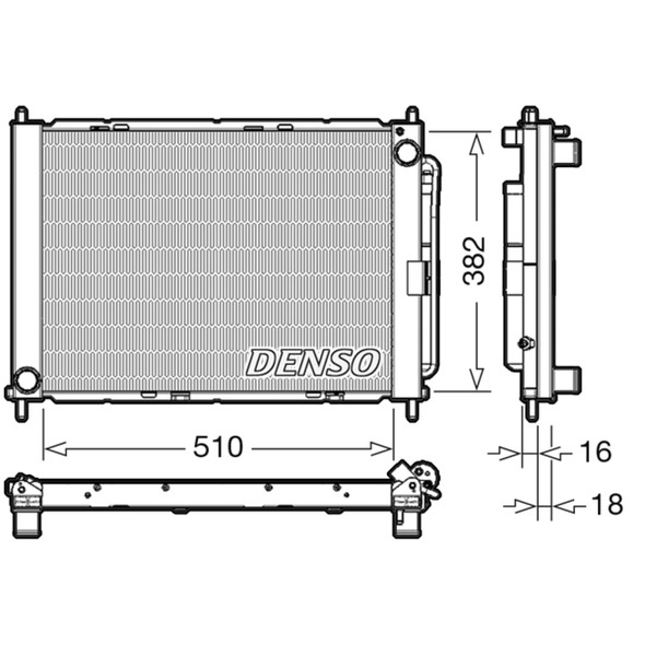 Слика на Разладен модул DENSO DRM23104