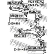 Слика 2 на Раме FEBEST 0424-V97FR