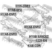 Слика 2 на Раме FEBEST 2225-CDR1