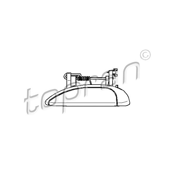 Слика на Рачка за врата TOPRAN 700 558 за Renault Megane 1 (BA0-1) 1.6 e (BA0F, BA0S) - 90 коњи бензин