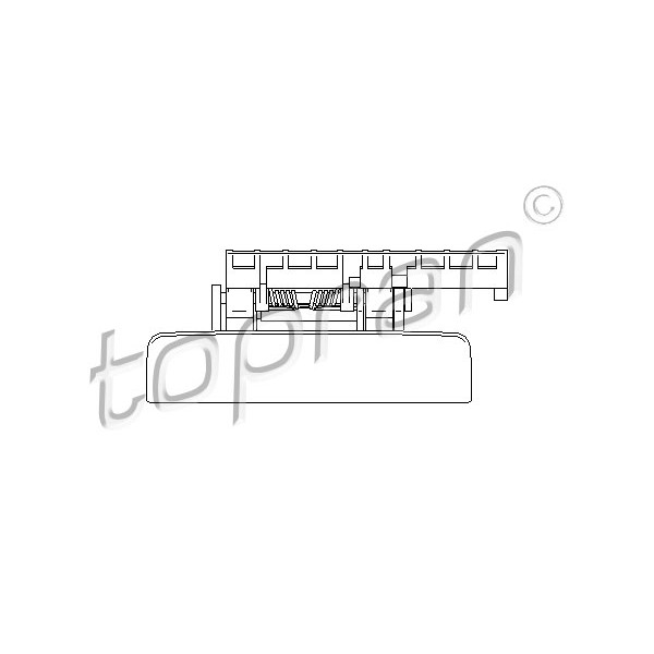 Слика на Рачка за врата TOPRAN 721 724 за Peugeot 306 Saloon 1.6 SR - 89 коњи бензин