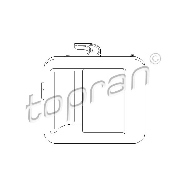 Слика на Рачка за врата TOPRAN 721 736 за Citroen Jumper BUS 230P 2.0  4x4 - 109 коњи бензин