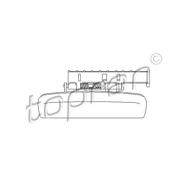Слика на Рачка за врата TOPRAN 722 647 за Citroen Xsara N1 1.8 D - 58 коњи дизел