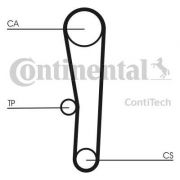 Слика 2 на Ребрест ремен CONTINENTAL CT1062