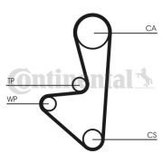 Слика 2 на Ребрест ремен CONTINENTAL CT1067