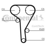 Слика 2 на Ребрест ремен CONTINENTAL CT1077