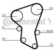 Слика 2 $на Ребрест ремен CONTINENTAL CT516