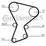 Слика 2 на Ребрест ремен CONTINENTAL CT545