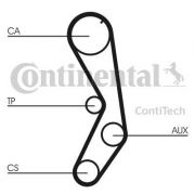 Слика 2 на Ребрест ремен CONTINENTAL CT605