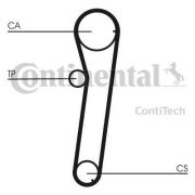 Слика 2 на Ребрест ремен CONTINENTAL CT740