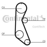 Слика 2 $на Ребрест ремен CONTINENTAL CT816