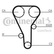 Слика 2 $на Ребрест ремен CONTINENTAL CT972