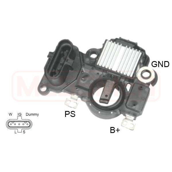 Слика на Регулатор на алтернатор MESSMER 216131 за камион Renault Midlum 190.10 - 190 коњи дизел