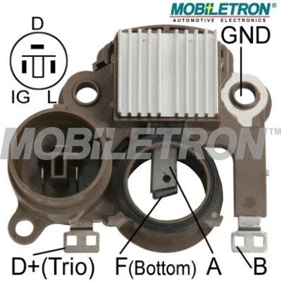 Слика на Регулатор на алтернатор MOBILETRON VR-H2009-44 за Mitsubishi 3000GT (Z16A) 3.0 i 24V 4WD (Z16A) - 286 коњи бензин