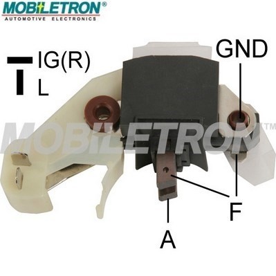 Слика на регулатор на генератор MOBILETRON VR-H2009-18 за Mitsubishi Colt Saloon (C1 A,C6 A,RD,RE) 1.8 Diesel (C14AS) - 58 коњи дизел