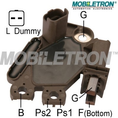 Слика на регулатор на генератор MOBILETRON VR-PR2299H за Renault Laguna 2 Sport Tourer (KG0-1) 1.9 dCi (KG0G) - 120 коњи дизел